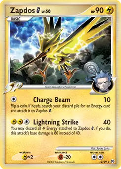 Zapdos G Holo