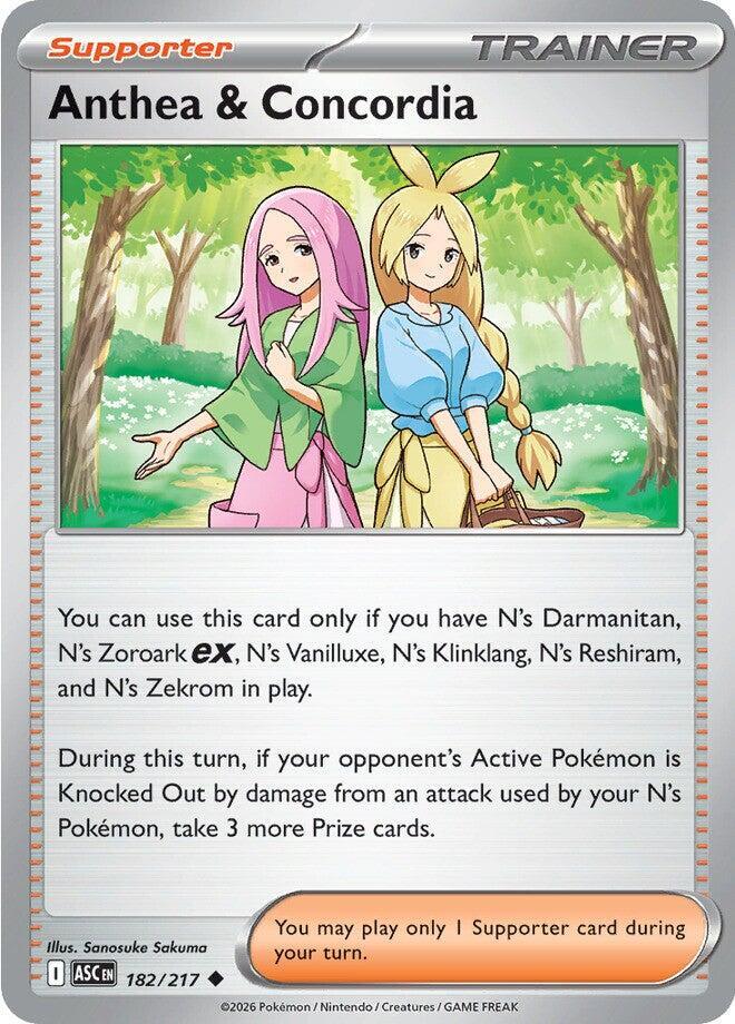 Anthea and Concordia Reverse Holofoil