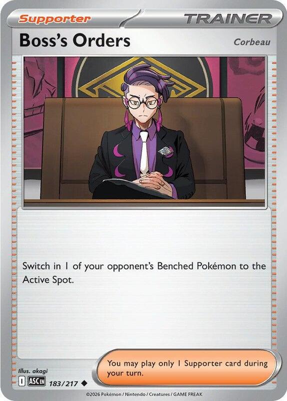 Boss's Orders Corbeau
