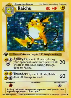 Raichu Holo