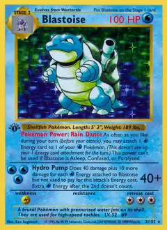 Blastoise Holo