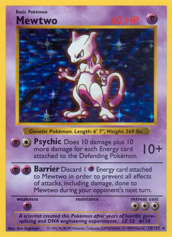 Mewtwo Holo