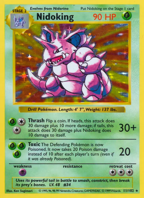 Nidoking Holo