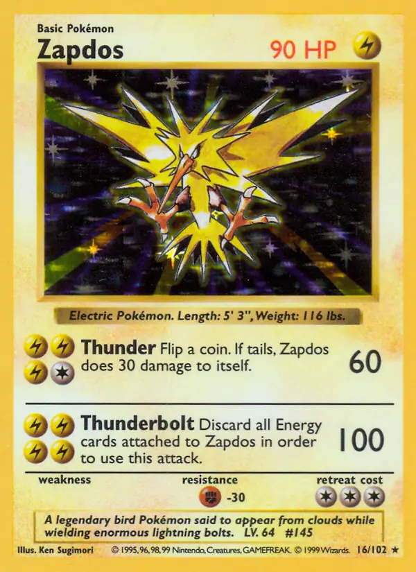 Zapdos Holo