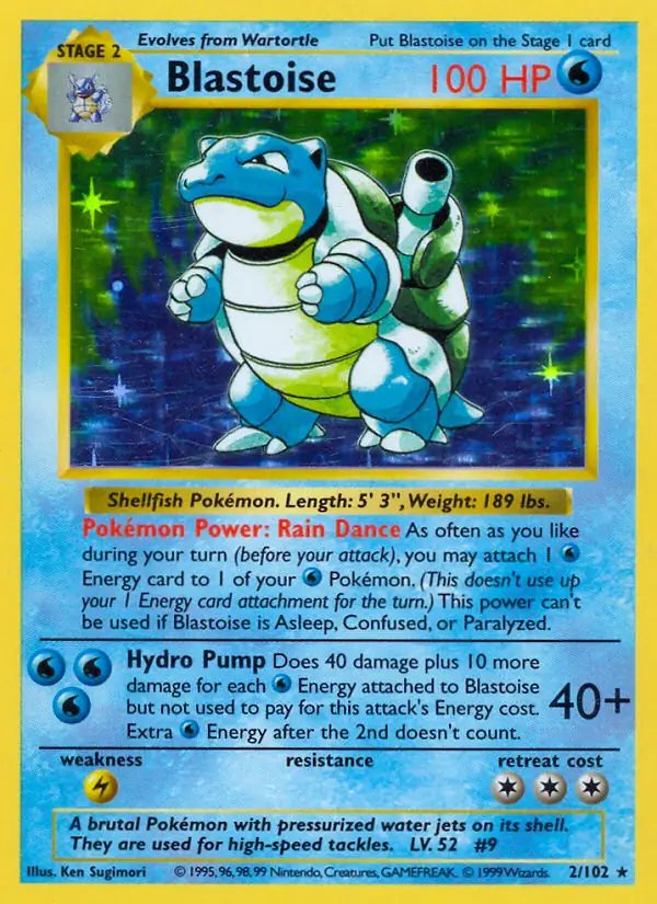 Blastoise Holo