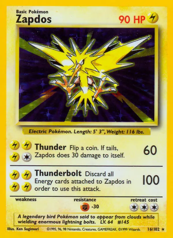 Zapdos Holo