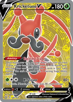 Full Art Kricketune V