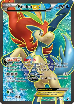 Full Art Keldeo EX