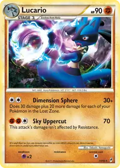 Lucario Holo