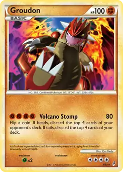 Groudon Holo