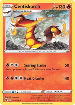 Centiskorch Holo