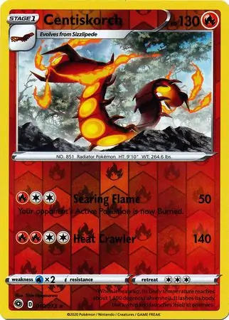 Centiskorch Reverse Holo