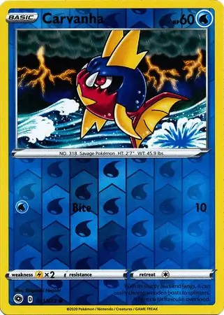 Carvanha Reverse Holo