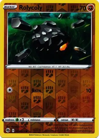 Rolycoly Reverse Holo