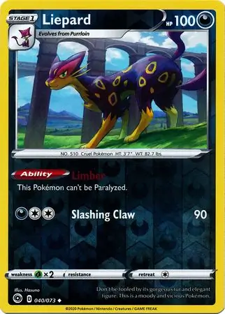 Liepard Reverse Holo