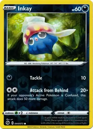 Inkay Reverse Holo
