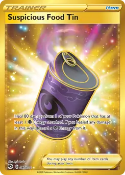 Suspicious Food Tin Secret