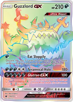 Guzzlord GX Secret