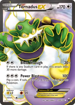 Full Art Tornadus EX