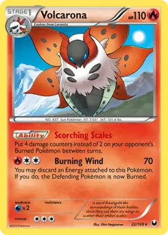Volcarona Holo