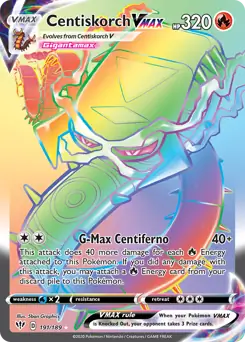 Centiskorch VMAX Secret