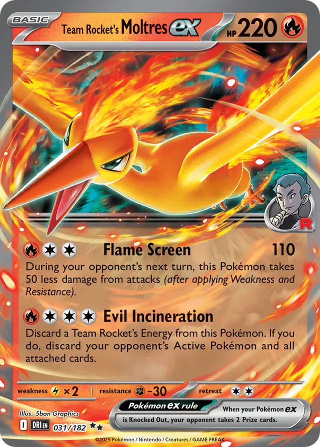 Team Rocket's Moltres