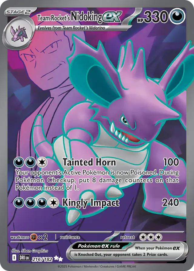 Team Rocket's Nidoking