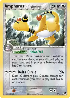 Ampharos Holo