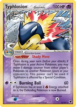 Typhlosion Holo