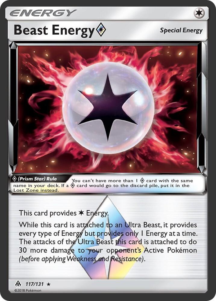 Beast Energy Prism Star Holofoil