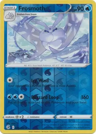 Frosmoth Reverse Holo