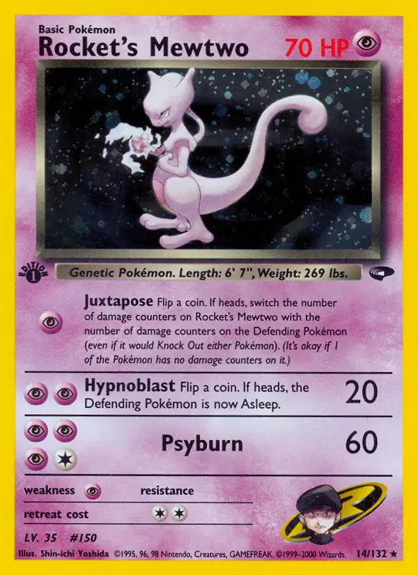 Rocket's Mewtwo Holo