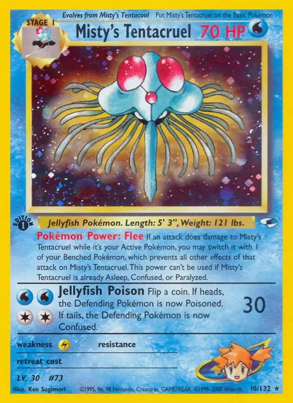 Misty's Tentacruel Holo