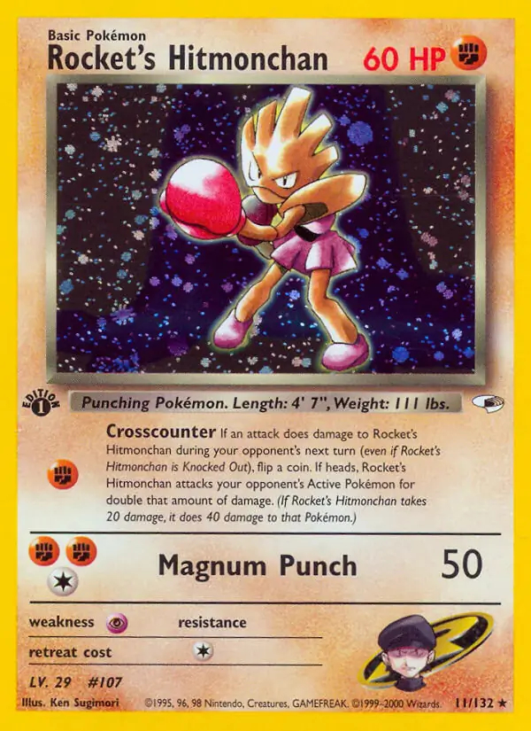 Rocket's Hitmonchan Holo