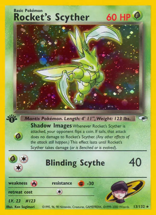 Rocket's Scyther Holo
