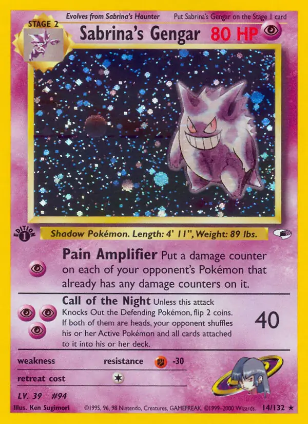 Sabrina's Gengar Holo