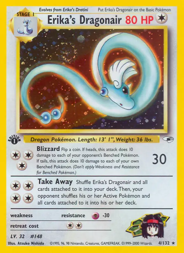 Erika's Dragonair Holo