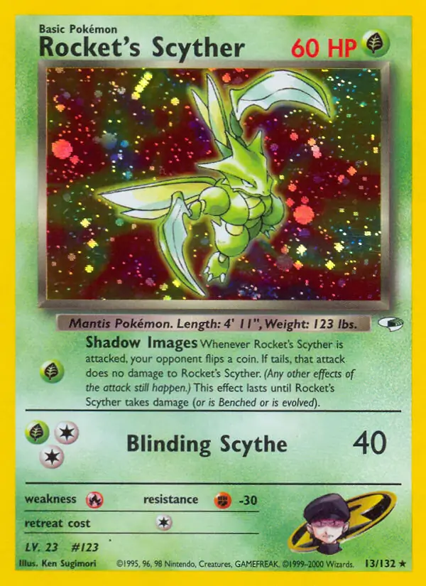 Rocket's Scyther Holo