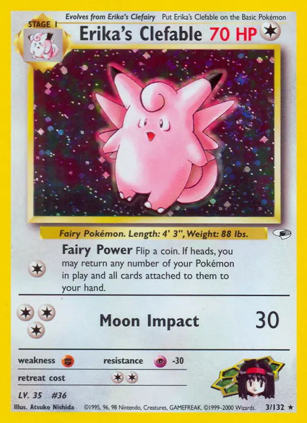 Erika's Clefable Holo