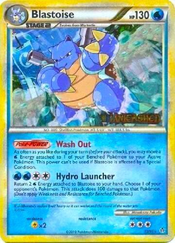 Blastoise Prerelease Holofoil