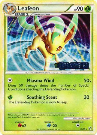 Leafeon Prerelease Holofoil