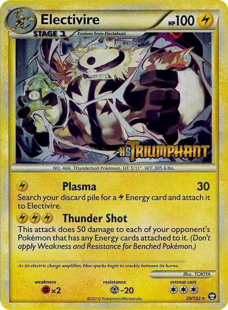 Electivire Prerelease Holofoil