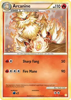 Arcanine Holo