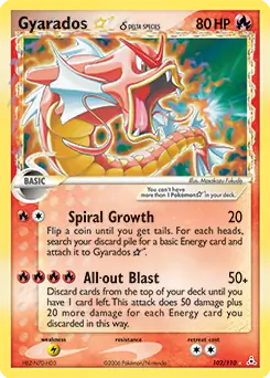 Gyarados Gold Star