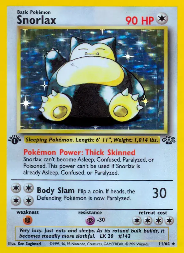 Snorlax Holo