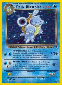 Dark Blastoise Holo