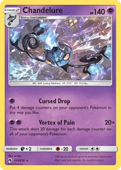 Chandelure Holo