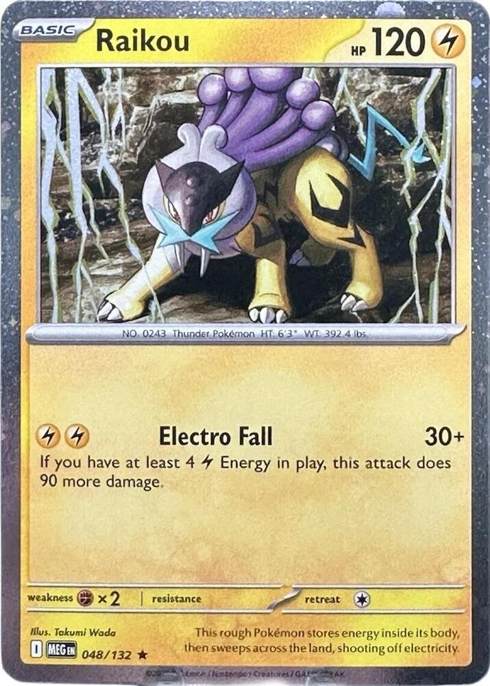 Raikou Cosmo Holo Holofoil