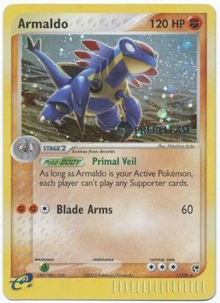 Armaldo Prerelease