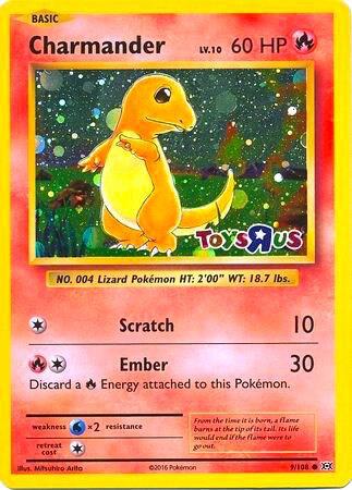Charmander Toys R Us Promo